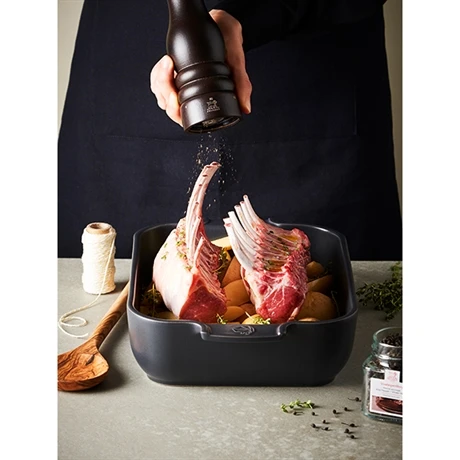 Peugeot Plat Four Rectangulaire Ardoise Céramique 32 Cm – Image 3