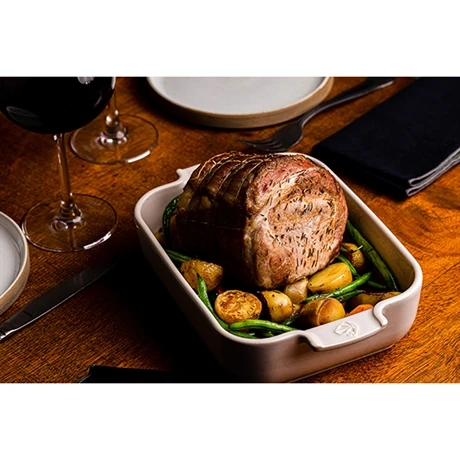 Peugeot Plat Four Rectangulaire Céramique écru 25 Cm – Image 3