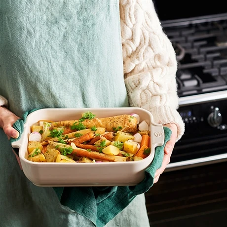 Peugeot Plat Four Rectangulaire Céramique écru 25 Cm – Image 4