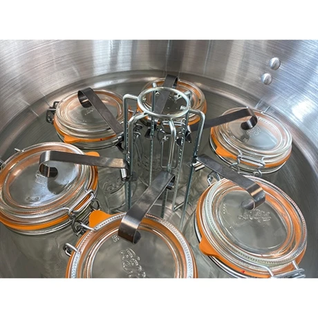 Lot Cuiseur 40 L 12 Bocaux Et Thermomètre à Cadran – Image 3