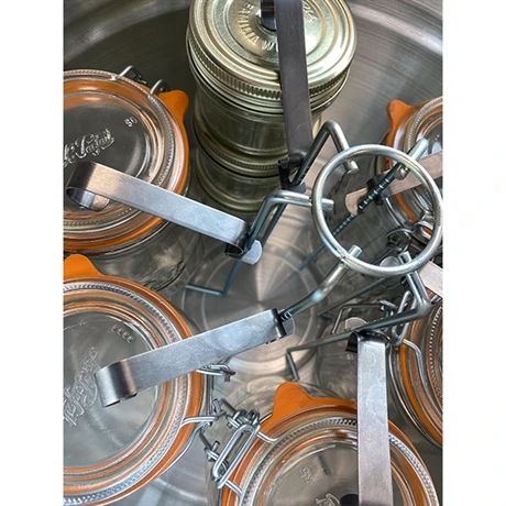 Lot Cuiseur 40 L 12 Bocaux Et Thermomètre à Cadran – Image 4