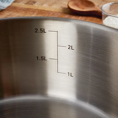 Faitout Excell’Inox 20 Cm Et Couvercle En Verre – Image 4